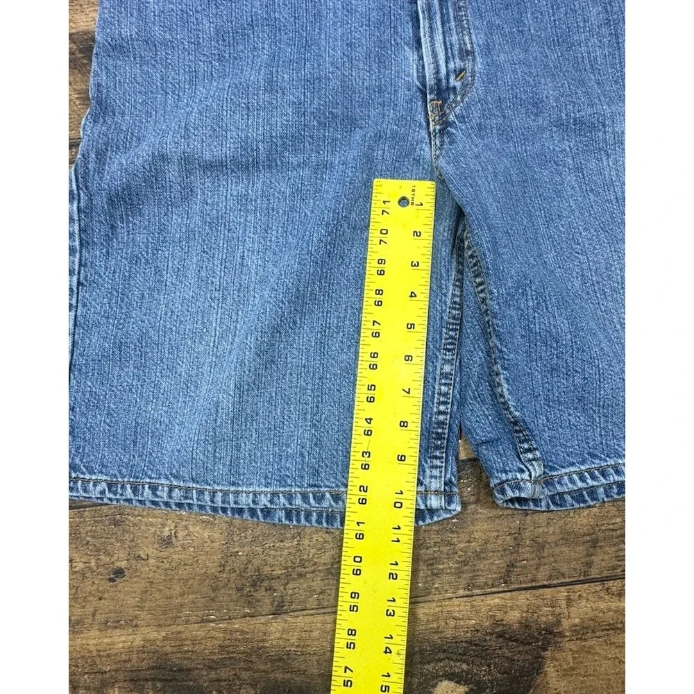 Levi's 550 shorts men's 40 x 10‎ blue denim Relaxed fit Actual 38 Jorts Dad